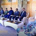 رئيس مجلس السيادة يلتقي وفد حركة العدل والمساواة السودانية الجديدة .