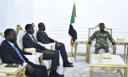 رئيس حركة العدل والمساواة السودانية الجديدة يلتقي الفريق أول ركن/ شمس الدين الكباشى