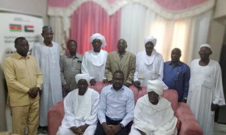 لجنة إسناد شمال دارفور يلتقي رئيس حركة العدل والمساواة السودانية الجديدة