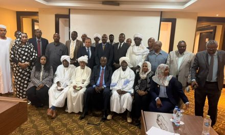 حركة العدل والمساواة السودانية الجديدة تشارك في لقاء تحالف القوى الوطنية مع الأمين العام لجامعة الدول العربية
