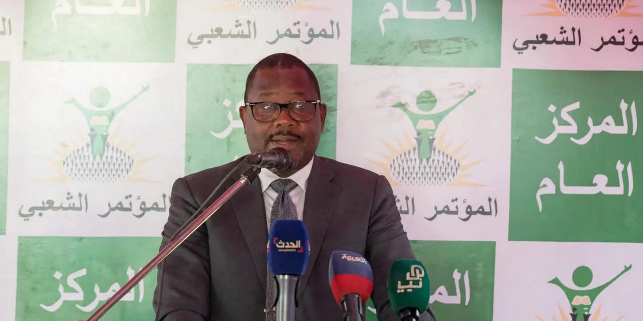 رئيس حركة العدل والمساواة السودانية الجديدة يشارك في تدشين المركز العام للمؤتمر الشعبي بالخرطوم
